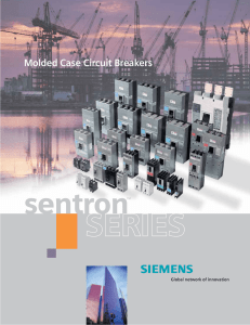 Molded Case Circuit Breakers