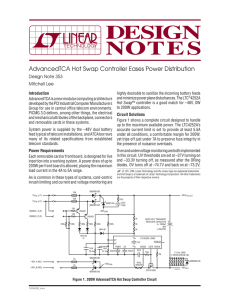 DN353 - AdvancedTCA Hot Swap Controller Eases Power Distribution