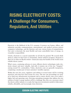 Rising Electricity Costs