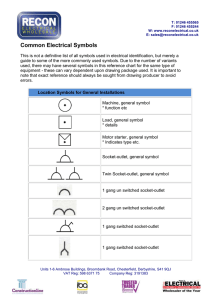 Common Electrical Symbols - Recon Electrical Supplies