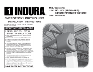 Large Indura Unit - Lithonia Lighting