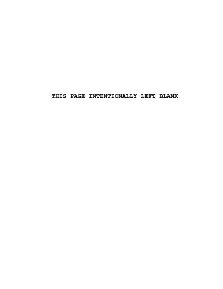 This Page Intentionally Left Blank