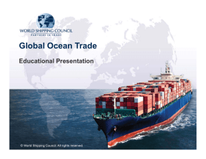 Global Ocean Trade - World Shipping Council