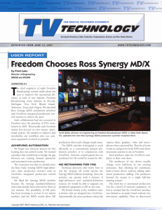 Freedom Chooses Ross Synergy MD/X