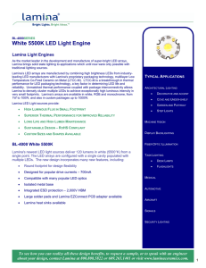 White 5500K LED Light Engine