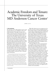 University of Texas MD Anderson Cancer Center