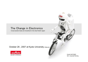 The Change in Electronics