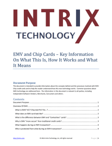 What is EMV? - Intrix Technology