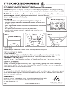 ICAT Instructions - American Lighting