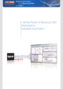 All the Power of Electrical CAD dedicated to Industrial