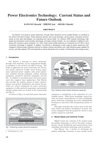 Power Electronics Technology: Current Status and Future Outlook