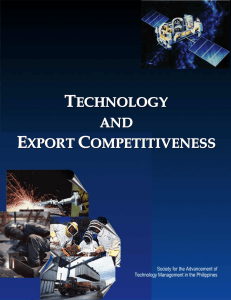Technology Management and Export Competitiveness