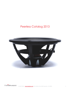 Peerless Catalog 2013