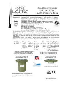 PRL-EX LED v4 - Marin Supply AS