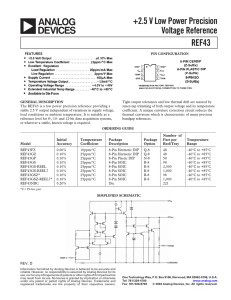 Analog Devices REF43GP datasheet: pdf