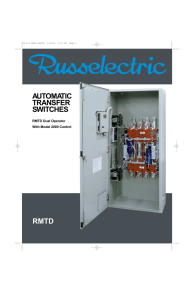 automatic transfer switches rmtd