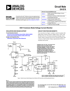 Circuit Note