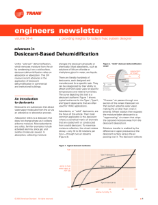 Advances in Desiccant-Based Dehumidification