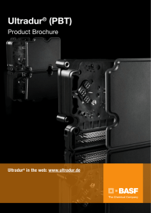 Ultradur (PBT) – Brochure