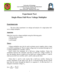 Experiment No.6 Single-Phase Full