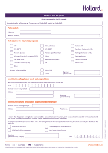 pathology request