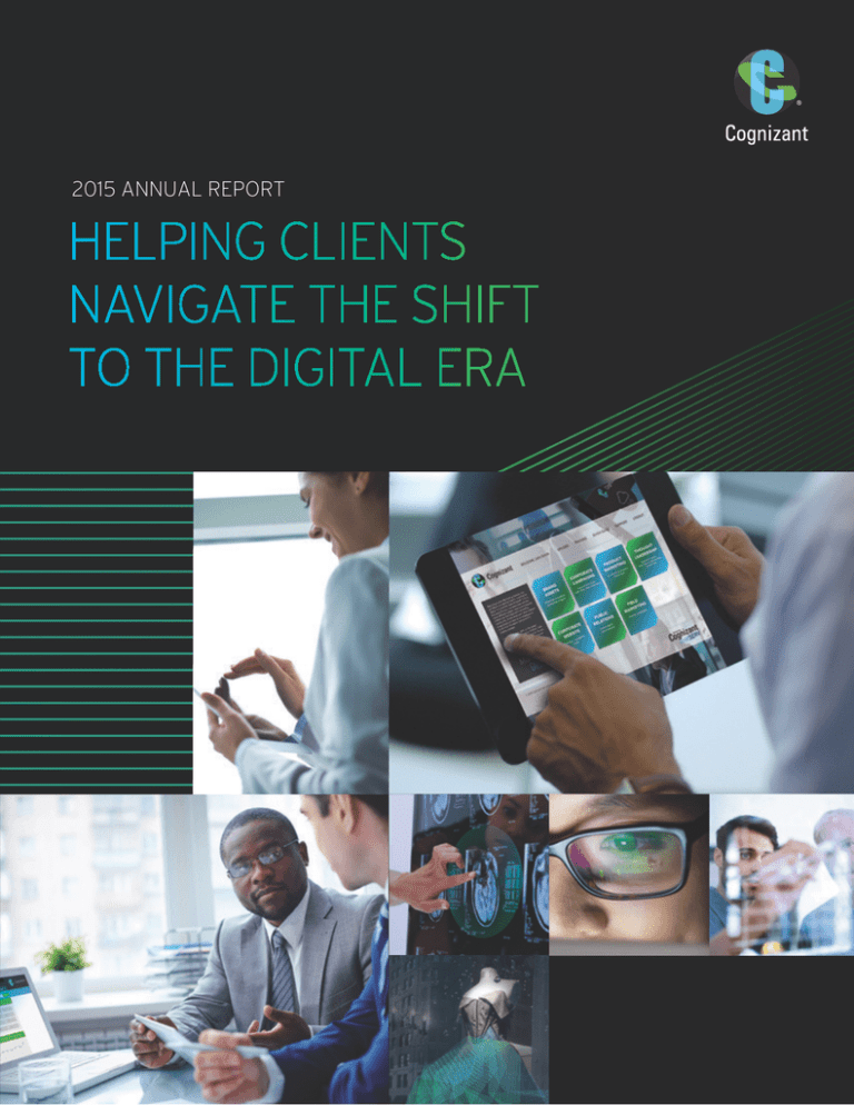 2015 annual report Cognizant Technology Solutions Investors