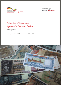 Collection of Papers on Myanmar`s Financial Sector
