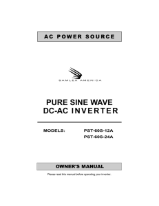 pure sine wave dc-ac inverter