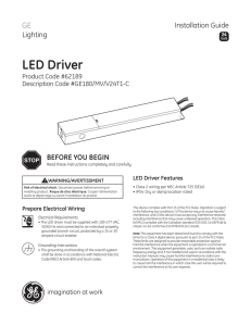 LED Driver 62189