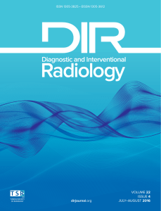 volume 22 issue 4 july–august 2016 - Diagnostic and Interventional