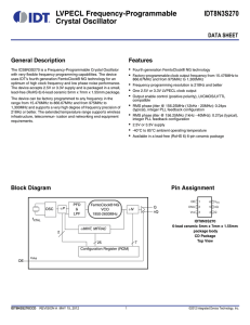 IDT8N3S270 Final Data Sheet_Internal.fm