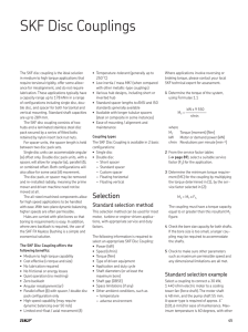 SKF Disc Couplings