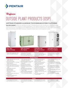 outside plant products (osp)