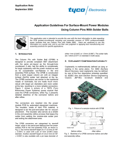 Application Guidelines For Surface