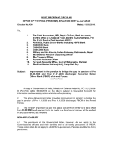 Most Important Circular 430 - Office of the Principal Controller of