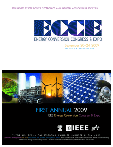 I E E E - 2016 IEEE – ECCE Conference