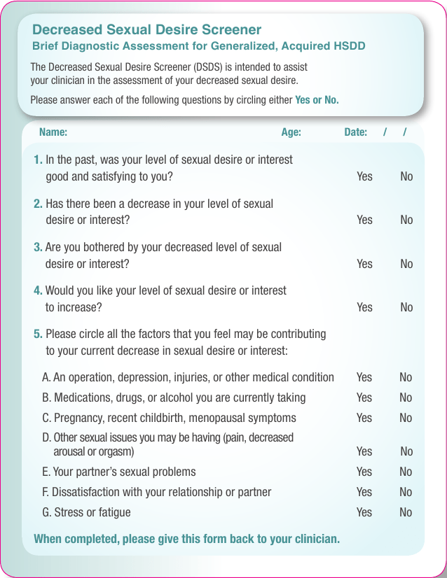 decreased sexual attraction girlfriend