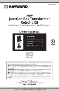 70w Junction Box Transformer Retrofit Kit