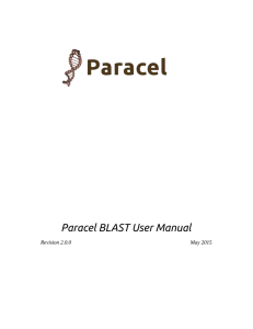 Paracel BLAST User Manual