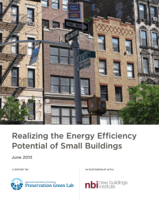 Realizing the Energy Efficiency Potential of Small Buildings (Full