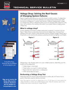 Voltage Drop: Solving the Root Causes of Charging System Failures