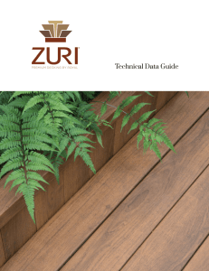 Technical Data Guide - Zuri Decking