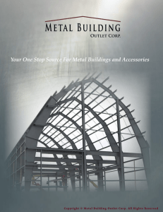 Your One Stop Source For Metal Buildings and Accessories