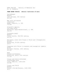 ARTH 468/568 History of Medieval Art Dr. E. Schwartz TERM