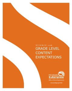 grade level content expectations