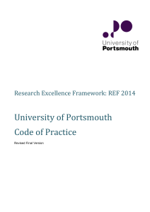 (University of) as PDF - Research Excellence Framework
