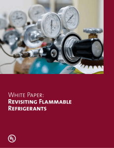 White Paper: Revisiting Flammable Refrigerants