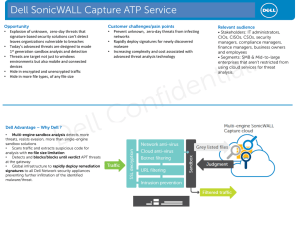 Dell SonicWALL Capture ATP Service