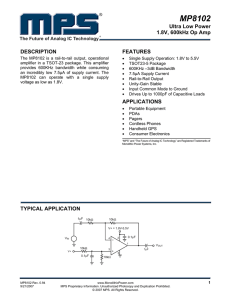 MP8102 - Monolithic Power System