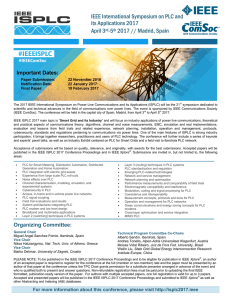 IEEE International Symposium on PLC and its Applications 2017